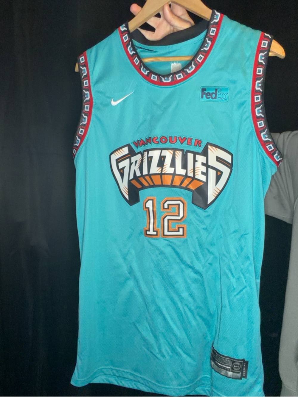 Nike Vancouver Grizzlies Teal #12 Ja Morant Jersey